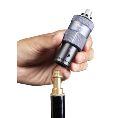 pcs-spigot_rycote_professional-connection-system_ryc185803_on-stand_500x