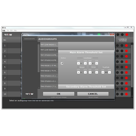 rtw lql settings